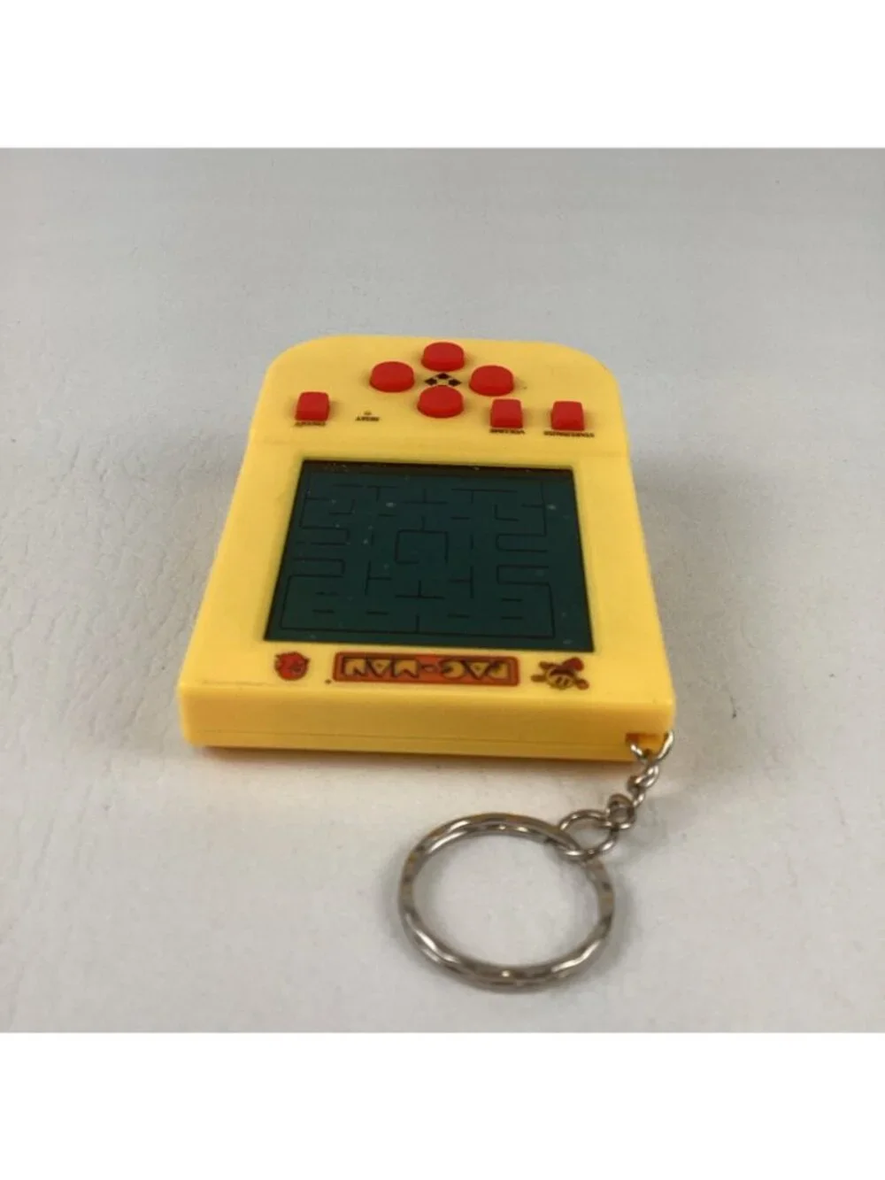 Pac-Man Mini Arcade Video Game Keychain Fizz Creations Handheld Retro Toy